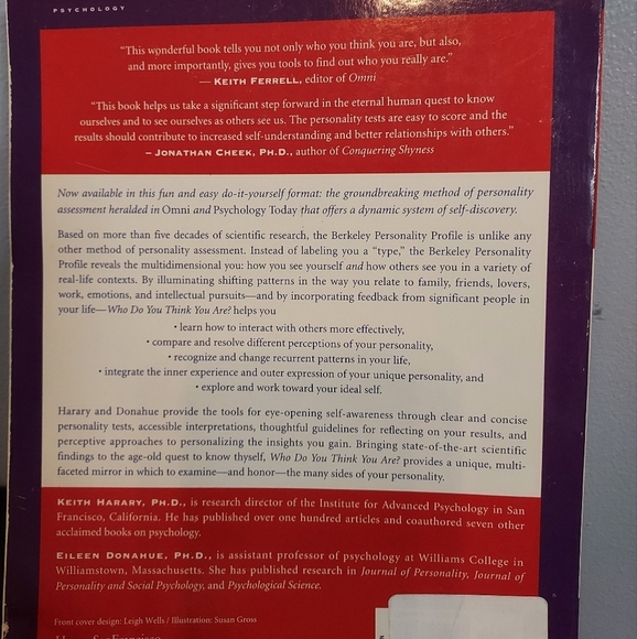 Who Do You Think You Are? Explore Your Many-Sided Self Not Hardcover - Picture 4 of 6